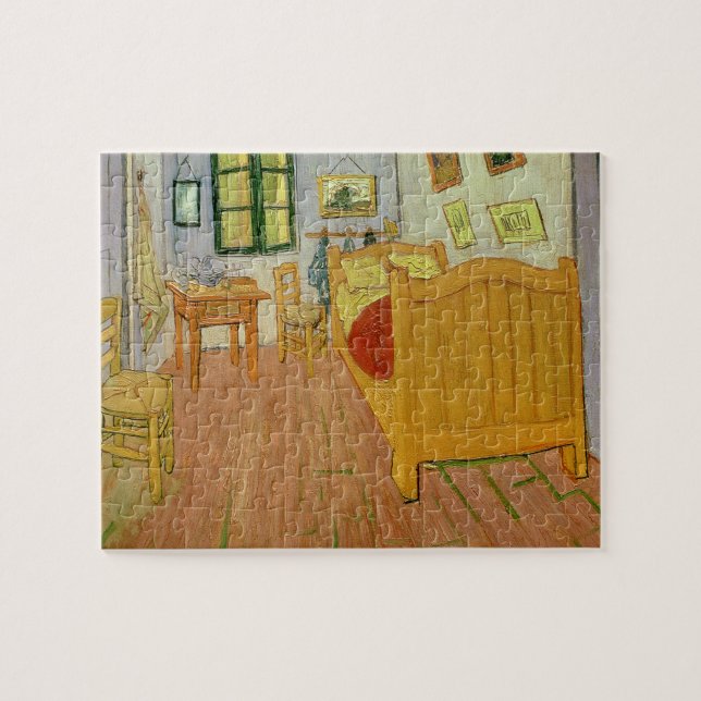 Quebra-cabeça Vincent van Gogh | o quarto, 1888 (Horizontal)