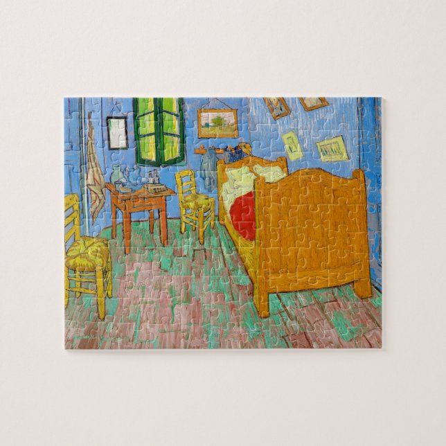 Quebra-cabeça Vincent Van Gogh O Quarto de Arles (Horizontal)