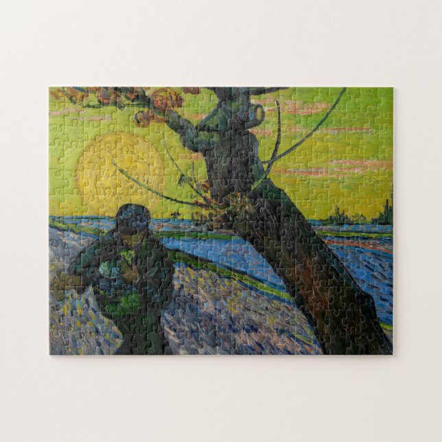 Quebra-cabeça Vincent van Gogh - O Semeador  (Horizontal)