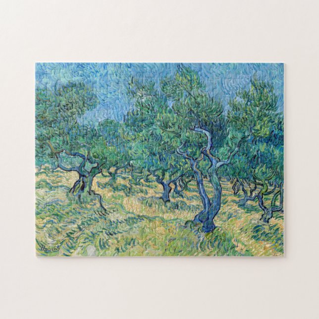 Quebra-cabeça Vincent van Gogh - Olive Grove (Horizontal)