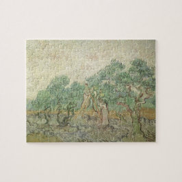 Quebra-cabeça Vincent van Gogh - Olive Picking