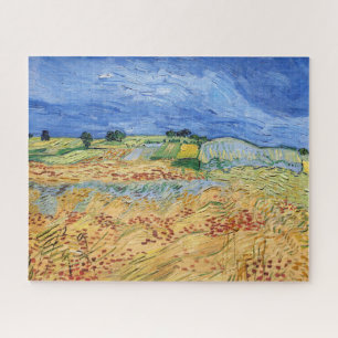Quebra-cabeça Vincent van Gogh - Os campos / planície em Auvers