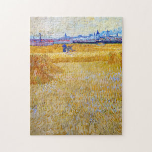 Quebra-cabeça Vincent van Gogh - Os Harvesters