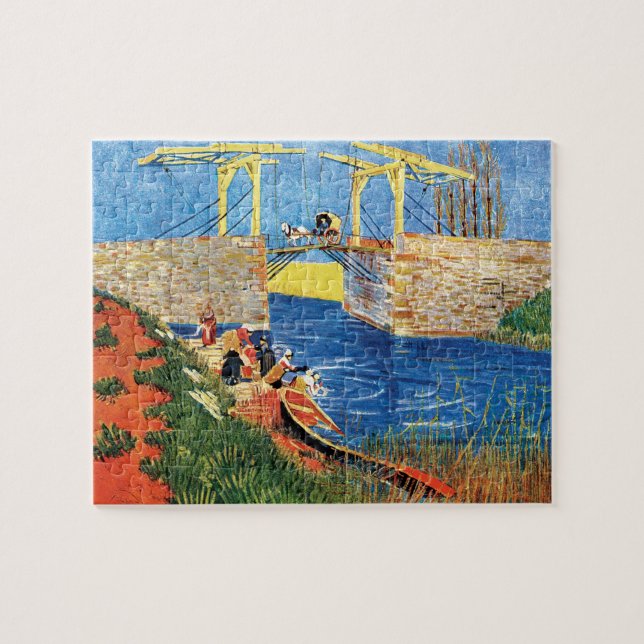 Quebra-cabeça Vincent Van Gogh - Ponte Langlois Em Arles (Horizontal)