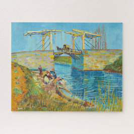 Quebra-cabeça Vincent van Gogh - Ponte Langlois em Arles #1