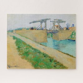 Quebra-cabeça Vincent van Gogh - Ponte Langlois em Arles #2