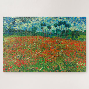Quebra-cabeça Vincent Van Gogh Poppy Field Fine Art