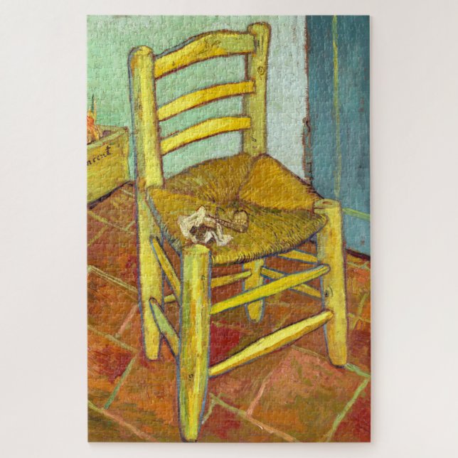 Quebra-cabeça Vincent Van Gogh, presidente da Pipe (Vertical)