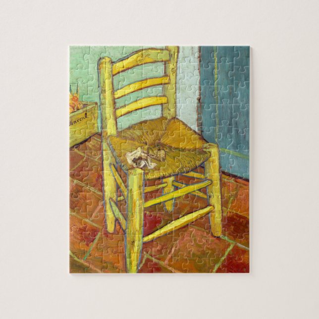 Quebra-cabeça Vincent Van Gogh, presidente da Pipe (Vertical)