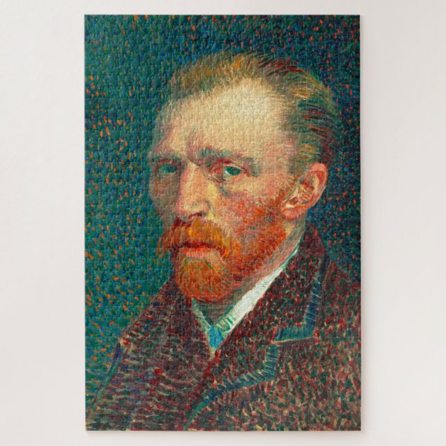Quebra-cabeça Vincent Van Gogh - Retrato Automático com Bela Art (Vertical)