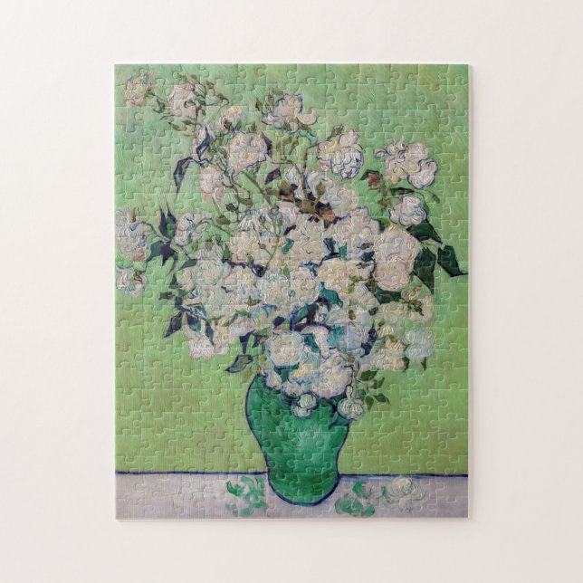 Quebra-cabeça Vincent van Gogh - Rosas (Vertical)