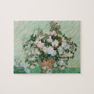 Quebra-cabeça Vincent van Gogh Rosas, 1890