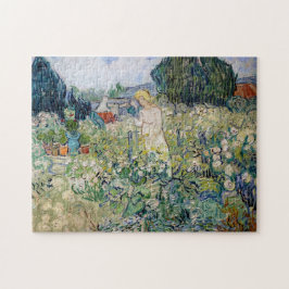 Quebra-cabeça Vincent van Gogh - Srta. Gachet em seu jardim