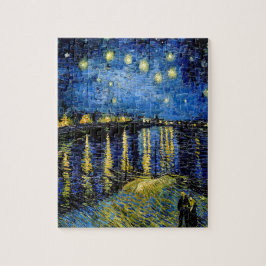 Quebra-cabeça Vincent Van Gogh Starry Night Over The Rhone 1888