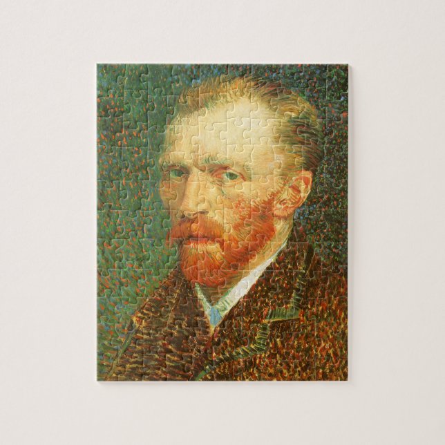 Quebra-cabeça Vincent van Gogh - Van Gogh Autorretrato (Vertical)