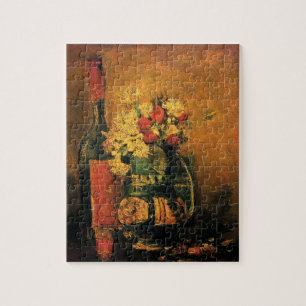 Quebra-cabeça Vincent Van Gogh - Vaso Com Cravos Arte Fino