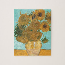 Quebra-cabeça Vincent van Gogh - Vaso com Doze Girassóis