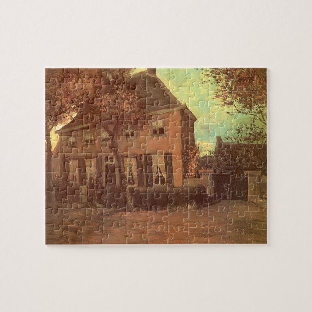 Quebra-cabeça Vincent van Gogh - Vicarage em Nuenen (Horizontal)