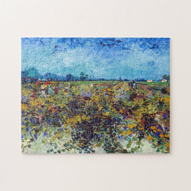 Quebra-cabeça Vincent van Gogh - Vinha Verde (Horizontal)