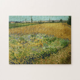 Quebra-cabeça Vincent Van Gogh, Wheatfield, Korenveld