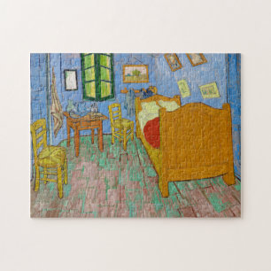 Quebra-cabeça Vincent Van Gogh's The Bedroom (1889)