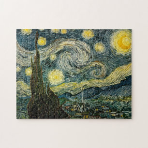 Quebra-cabeça Vincent van Gogh's The Starry Night (1889)