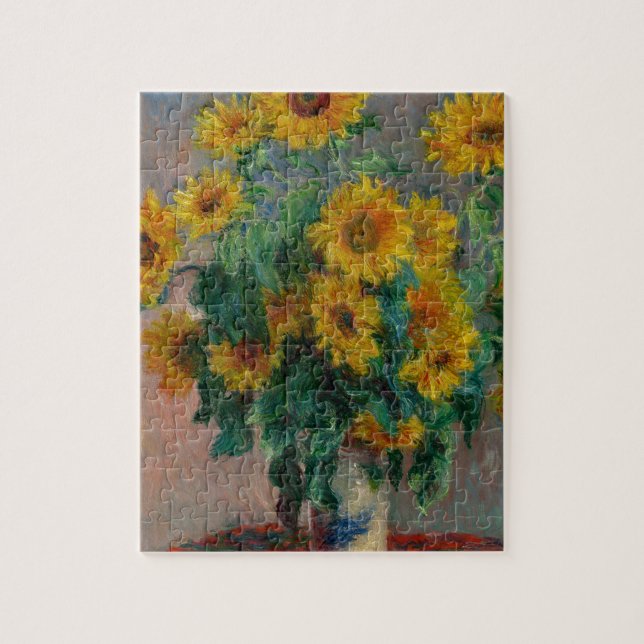 Quebra-cabeça Vincent Willem van Gogh ,Sunflower (Vertical)