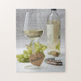 Quebra-cabeça Vinho Sommelier Vinha Ventilador Design