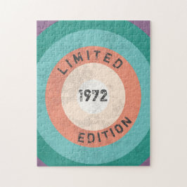Quebra-cabeça Vintage 1972 edição limitada 50. Aniversário