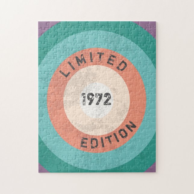 Quebra-cabeça Vintage 1972 edição limitada 50. Aniversário (Vertical)