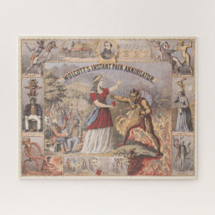 Quebra-cabeça Vintage Ad for Instant Dain Annihilator de Wolcott