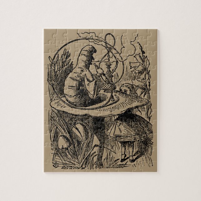 Quebra-cabeça Vintage Alice no País das Maravilhas (Vertical)