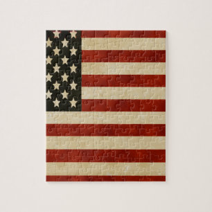Quebra-cabeça Vintage American Flag GIFTS