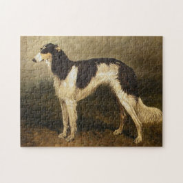 Quebra-cabeça Vintage Borzoi Painting