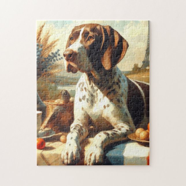 Quebra-cabeça Vintage Braque Français Painting (Vertical)