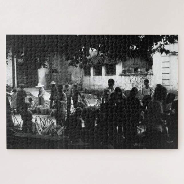 Quebra-cabeça Vintage China Yangshuo (Horizontal)