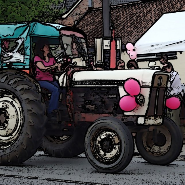 Quebra-cabeça Vintage Cinza-furgão (Criador carregado)