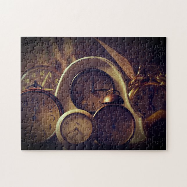 Quebra-cabeça Vintage Clocks (Horizontal)