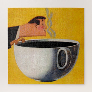 Quebra-cabeça Vintage Coffee Anúncio