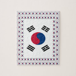 Quebra-cabeça Vintage Coreia do Sul