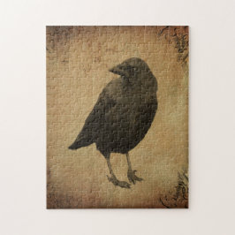 Quebra-cabeça Vintage Crow