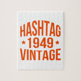 Quebra-cabeça Vintage da Hashtag 1949