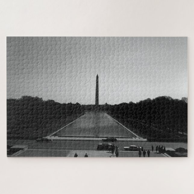 Quebra-cabeça Vintage EUA Washington Monument (Horizontal)