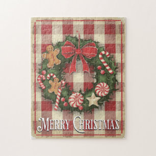 Quebra-cabeça Vintage Felry Christmas