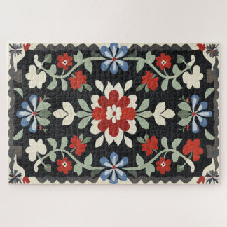 Quebra-cabeça Vintage Folk Art Design