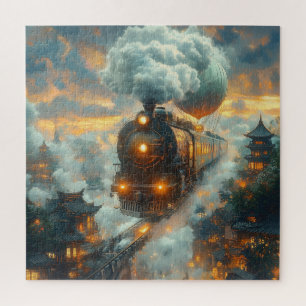 Quebra-cabeça Vintage Ghost Train