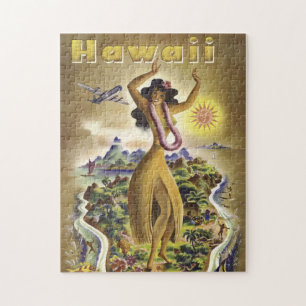 Quebra-cabeça Vintage Havaí 2