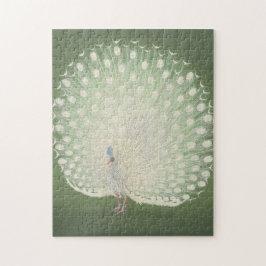 Quebra-cabeça Vintage Japonês Fine Art | Pavão