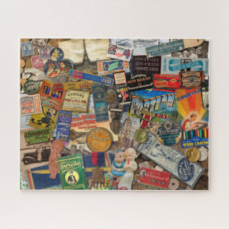 QUEBRA-CABEÇA VINTAGE JUNK DRAWER PUZZLE!