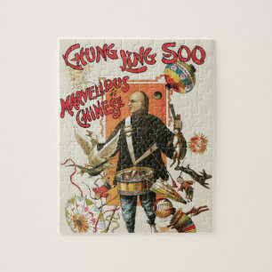 Quebra-cabeça Vintage Magic Poster, Maggie Chung Ling Soo